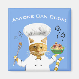 ¡Cualquiera Puede Cocinar! imán de refrigerador Ki