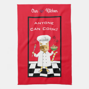 ¡Cualquiera Puede Cocinar! Toalla de cocina totalm