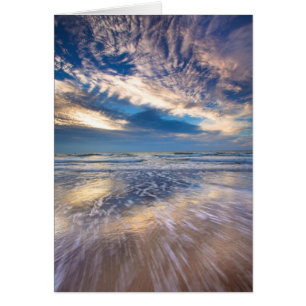 Cuando el cielo se encuentra con el mar. Tarjeta 1