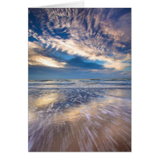Cuando el cielo se encuentra con el mar. Tarjeta 1