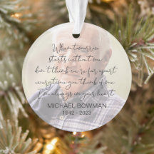 Cuando El Mañana Empieza Sin Mí Ornamento Acrílico