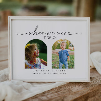 Cuando éramos bebés Boda de imágenes número de tab