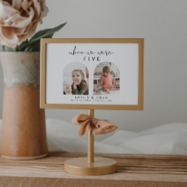 Cuando éramos bebés Boda de imágenes número de tab