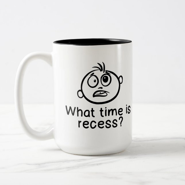 Cuándo es la hendidura - taza (Izquierda)
