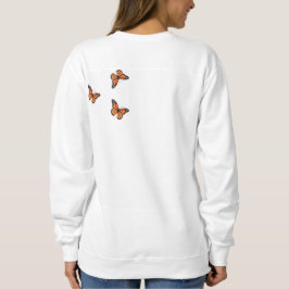 Cuando Estoy Contigo Me Dan Mariposas Sudadera de 