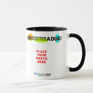 ¡Cuando hago que una taza del perro B&W la