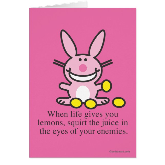 Cuando la vida le da los limones (Frente)