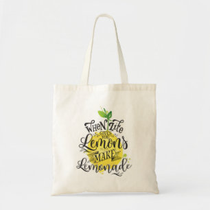 Cuando la vida le da los limones, haga la bolsa de