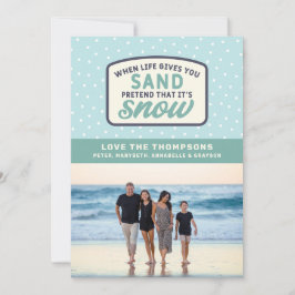 Cuando la vida te da arena vacaciones de Navidad e