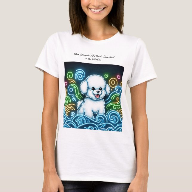 Cuando la Vida te envía nubes a la CAMISETA (Anverso)