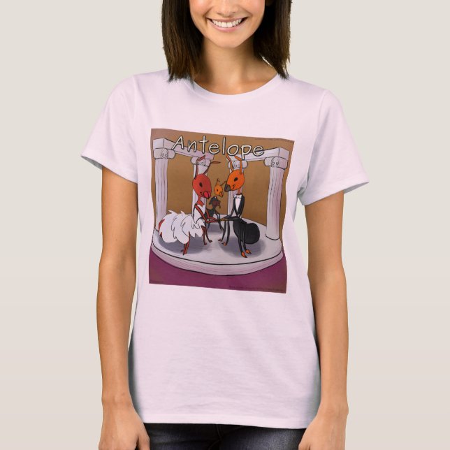 Cuando las hormigas se fugan camiseta divertida de (Anverso)