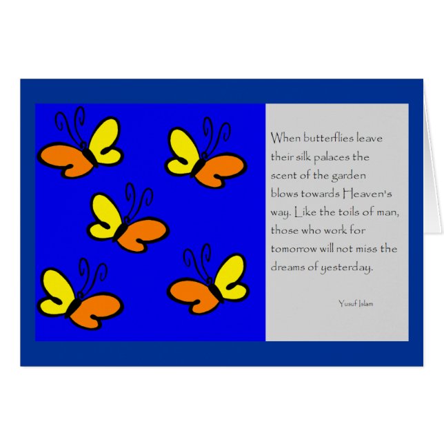 Cuando las mariposas se van (Anverso (Horizontal))