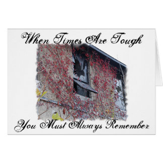 Cuando los tiempos son duros carde