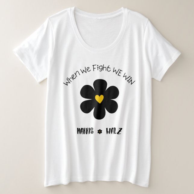 Cuando luchamos ganamos (Anverso del diseño)