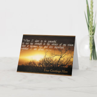 Cuando me atrevo a ser... Tarjetas inspiradoras