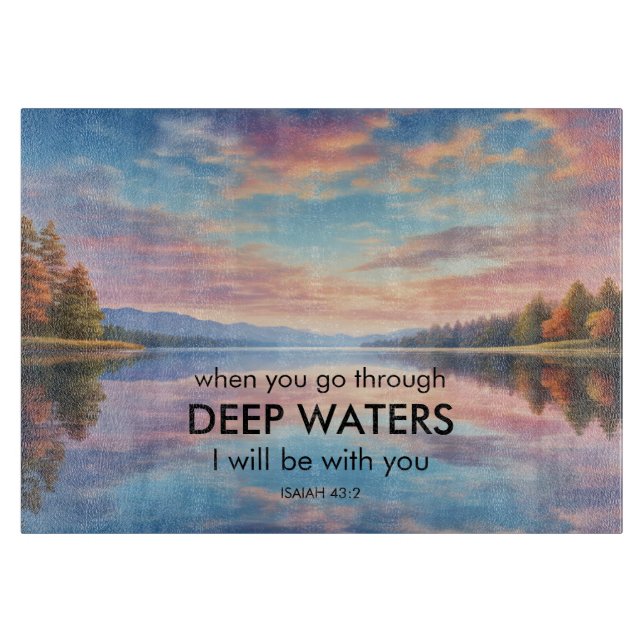 Cuando pasas por la tabla de corte de aguas profun (Anverso)