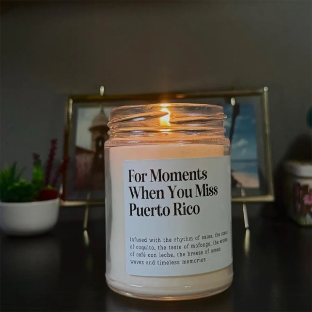 Cuando se pierde la etiqueta de velas de Puerto Ri (Subido por el creador)