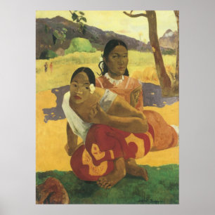 ¿Cuándo te vas a casar?, de Paul Gauguin, arte vin