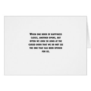 Cuando una puerta se cierra