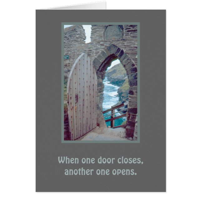 "CUANDO UNA PUERTA SE CIERRA"/PUERTA RÚSTICA AL OC (Frente)