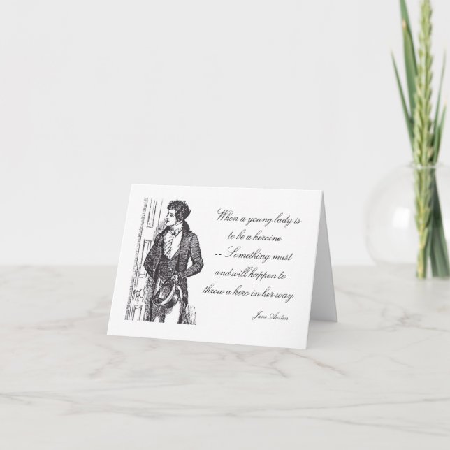 Cuando una señora joven debe ser una tarjeta de (Anverso)