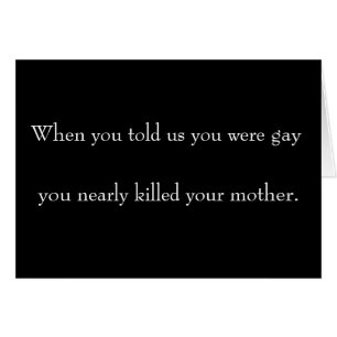 Cuando usted nos dijo usted era gay [plantilla]