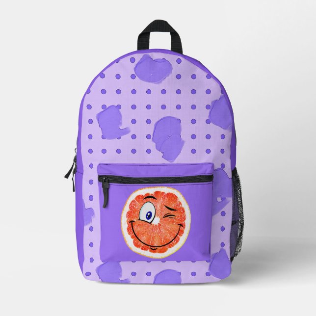 ¡CUANTO TIEMPO Y MI Mochila! Imprimir la bolsa de  (Anverso)