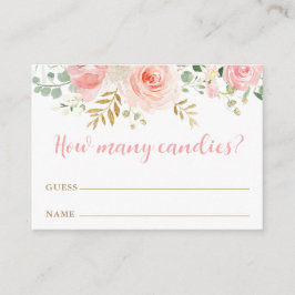 ¿Cuántos Candies hay en la tarjeta de respuesta de