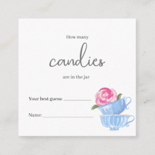 ¿Cuántos están en la tarjeta Jar Shower Game Enclo