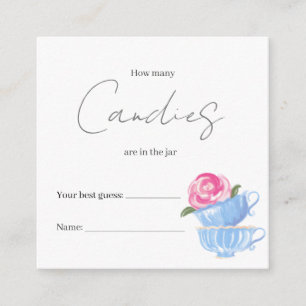 ¿Cuántos están en la tarjeta Jar Shower Game Enclo