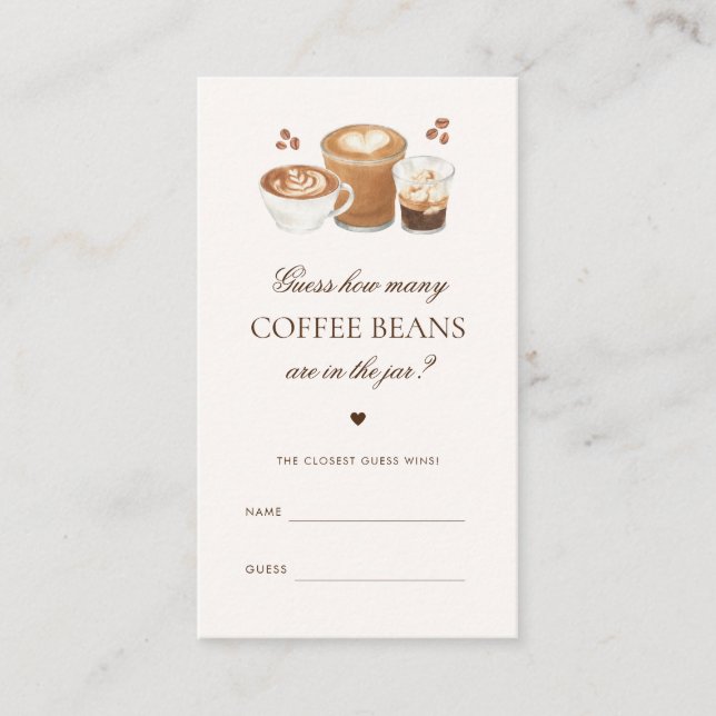 ¿Cuántos frijoles caen en la tarjeta de juego de d (Anverso)