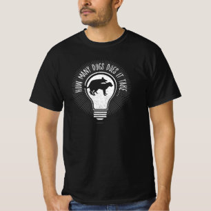 ¿Cuántos Perros Toma? Camiseta