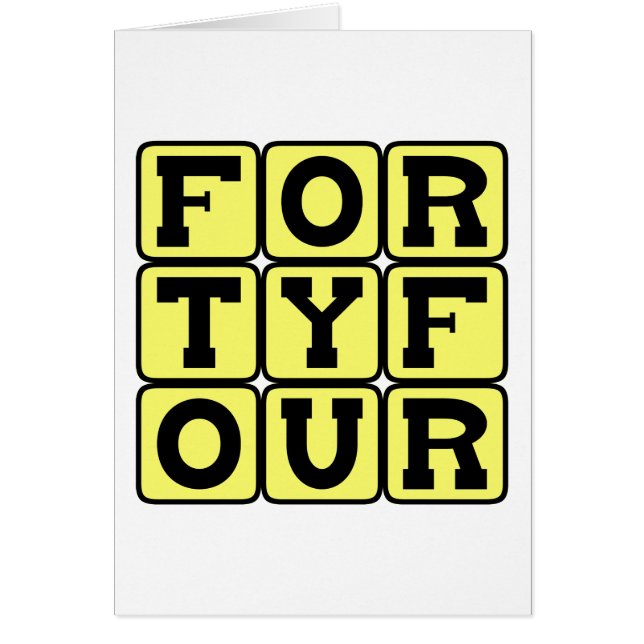 Cuarenta Y Cuatro, Número 44 (Frente)