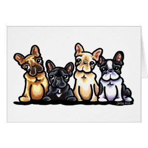 Cuarteto Bulldog francés