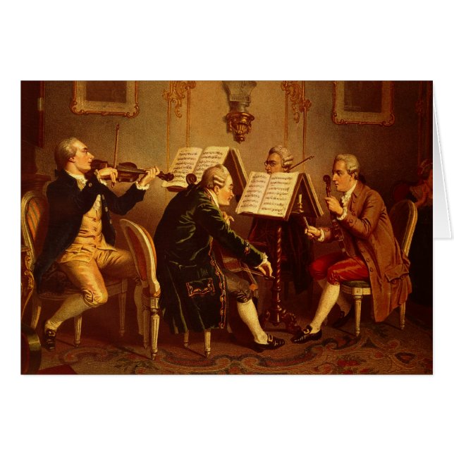 Cuarteto de cuerda (Anverso (Horizontal))