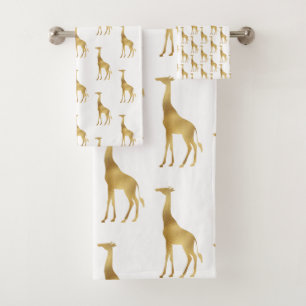 CUARTO DE BAÑO BLANCO DE GIRAFFE AFRICANO BLANCO D