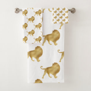 CUARTO DE BAÑO BLANCO DE LONES DE ORO BLANCO
