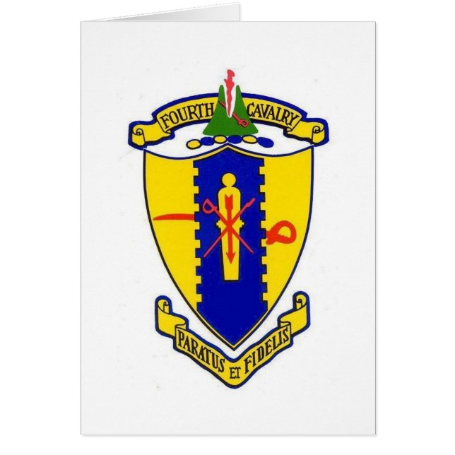 Cuarto escudo de la caballería (Frente)