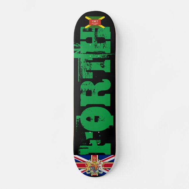 CUARTO FUNCIONARIO RU / JAM Skateboard (Anverso)