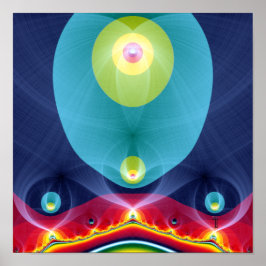 Cuarto Poster de impresión de arte Tetragrammaton 