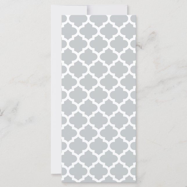 Cuatrefoliación Trellis Patrón Cualquier Color (Anverso)