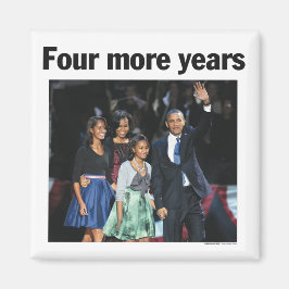 Cuatro años más imán de Obama