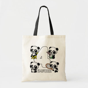 CUATRO bolsos PANDAS - elegir estilo y color