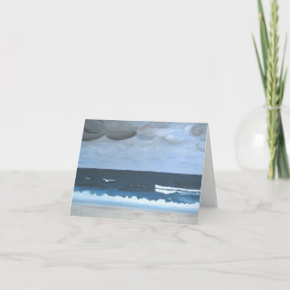 "Cuatro chicas en tarjeta del océano" de la