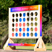 Juego familiar desafiando el arcoiris