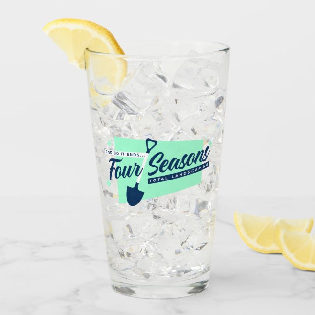 Cuatro estaciones Vidrio total de cerveza de paisa (Anverso (hielo))