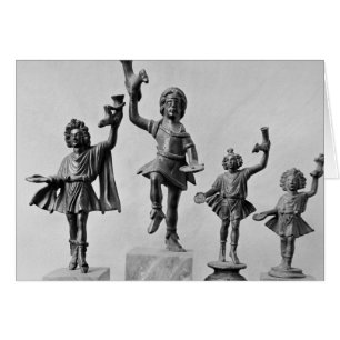 Cuatro figuras de lar