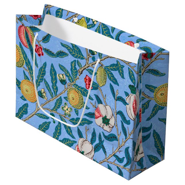 Cuatro frutas, William Morris Gran Bolsa de Regalo (Angulo Anverso)