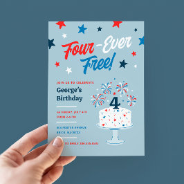 Cuatro invitaciones gratuitas de la cuarta fiesta