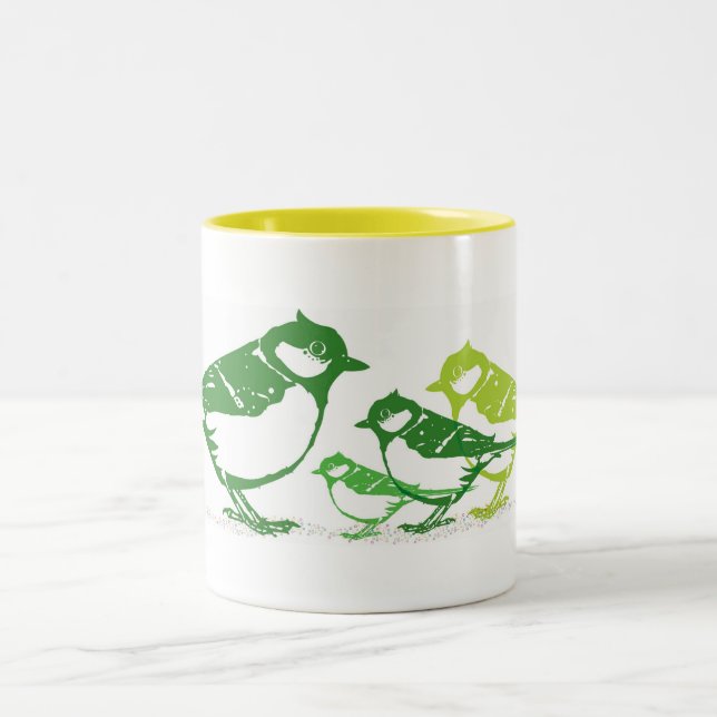 Cuatro la taza de los pájaros (Centro)